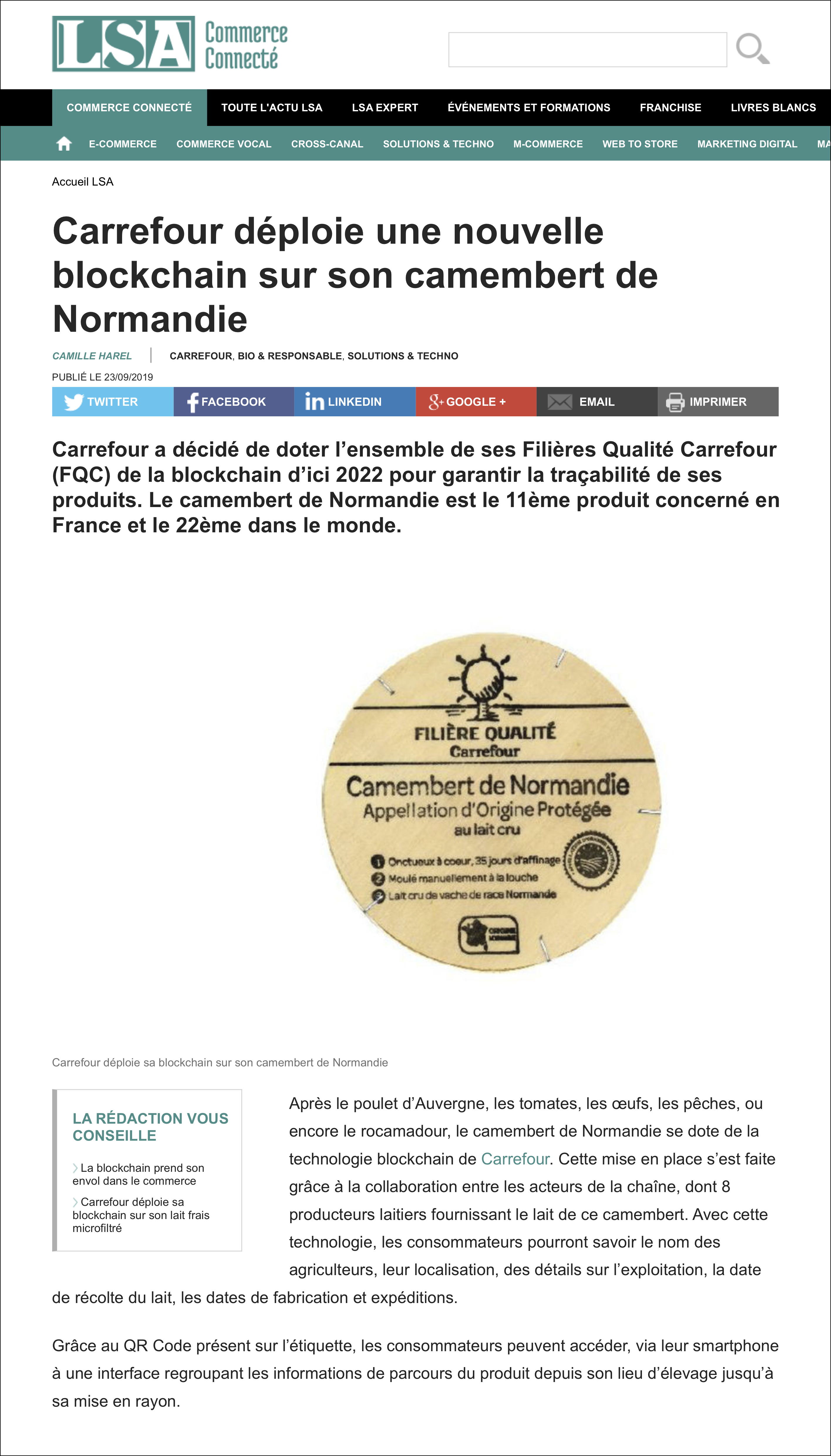 Carrefour déploie une nouvelle blockchain sur... - Bio & responsable.jpg